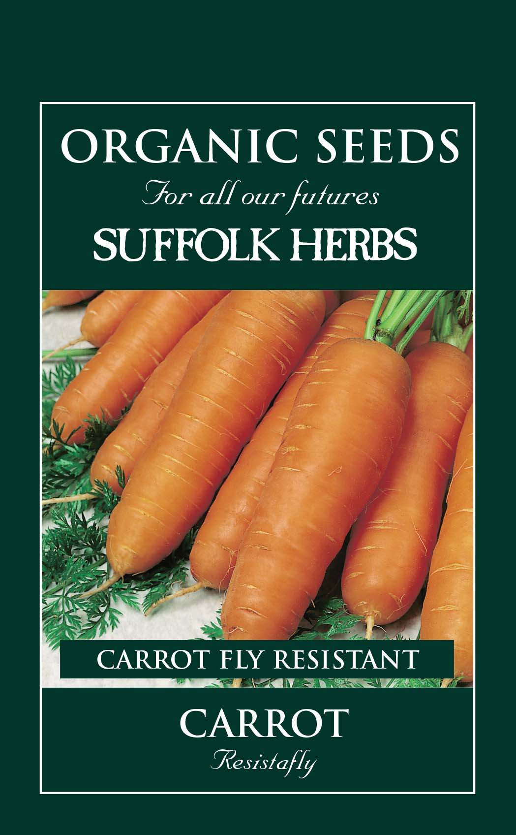 Fly Resistant Organic Carrot Seeds - Mill Race Garden Centre