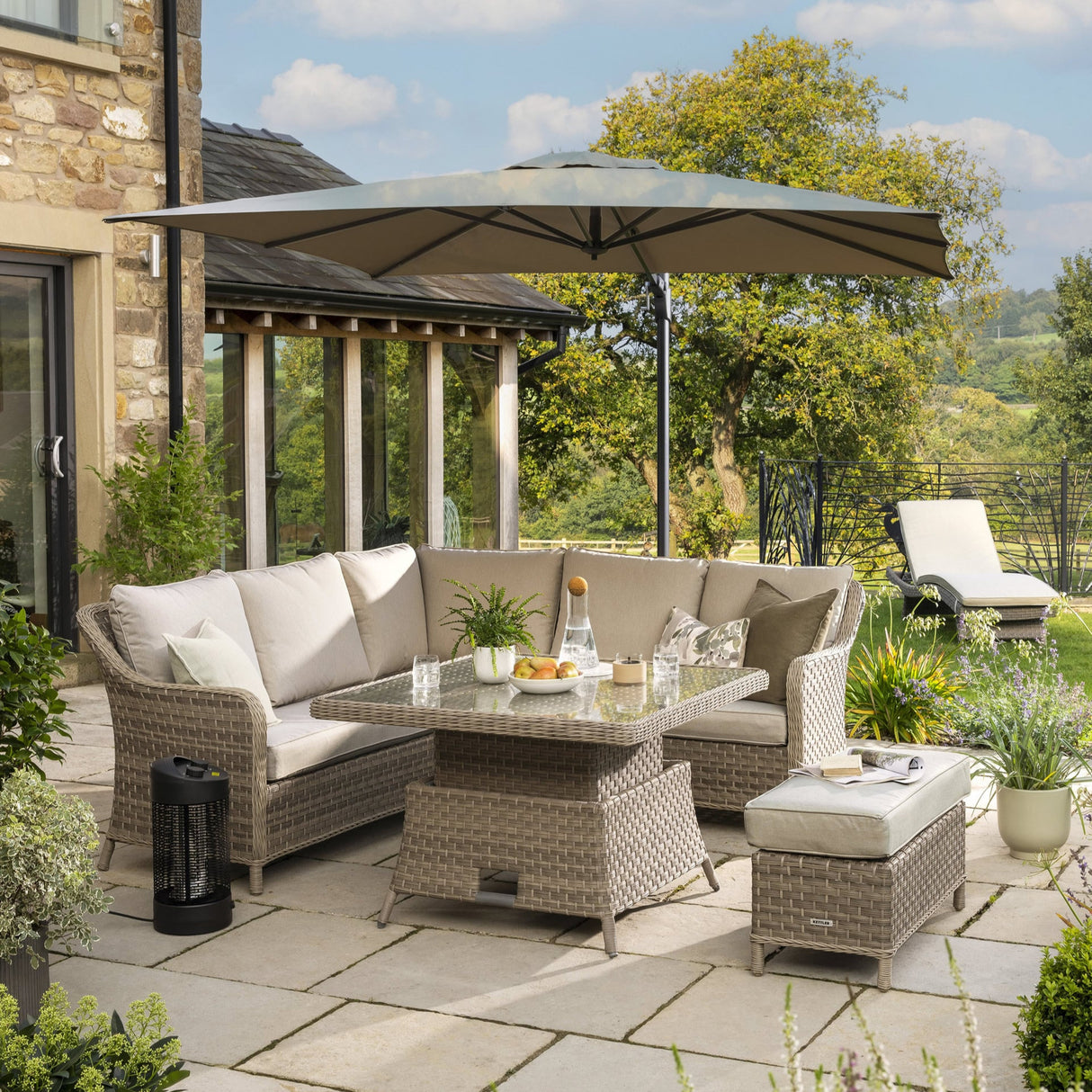 Kettler Charlbury Signature Casual Dining Mini Corner Set - Mill Race Garden Centre