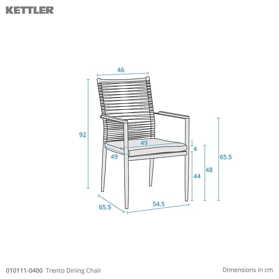 Kettler Trento 8 Seat Dining Set With Drift Extending Table - Mill Race Garden Centre