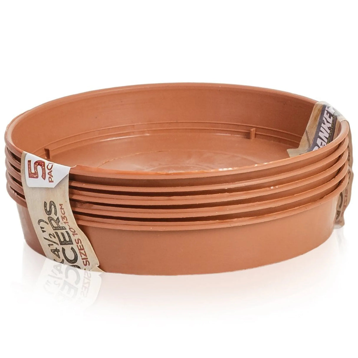 11.5cm Sankey Saucers Pack of 5 - Mill Race Garden Centre