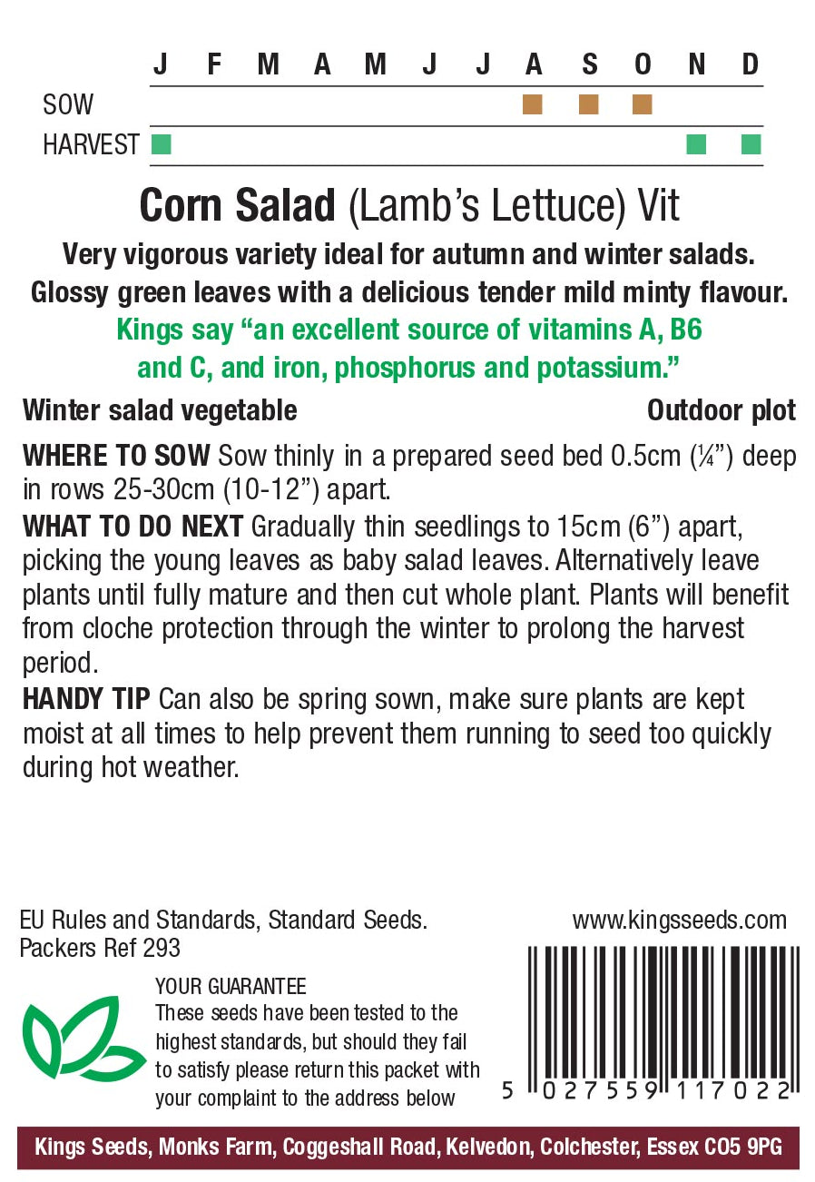 Salad Leaf Lettuce - Mill Race Garden Centre