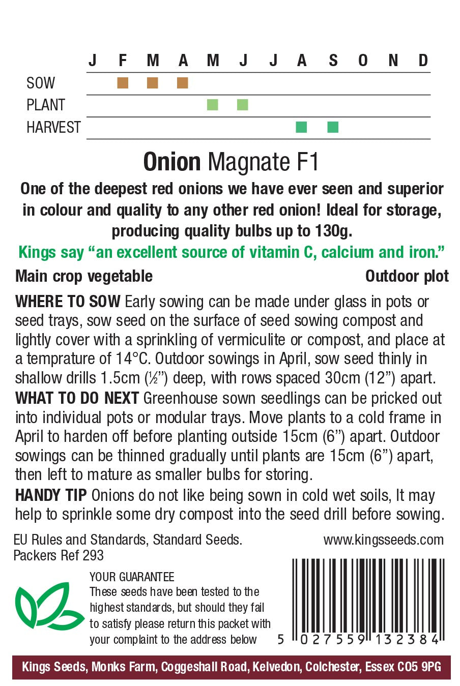 ONION MAGNATE F1 - Mill Race Garden Centre