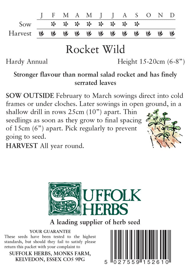 Rocket Wild - Mill Race Garden Centre