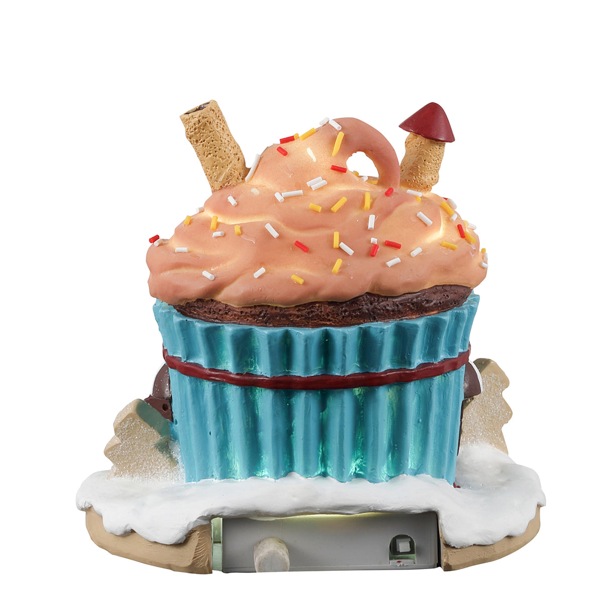 Chocolate Chalet, Lemax Sugar and Spice Village Table Accent - Mill Race Garden Centre