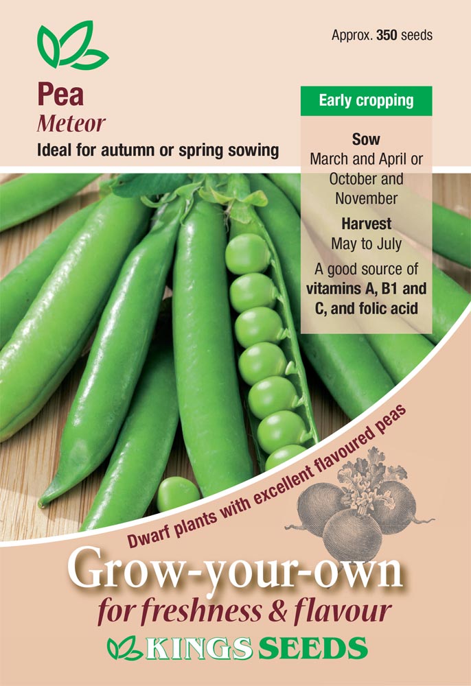 Pea Meteor - Mill Race Garden Centre