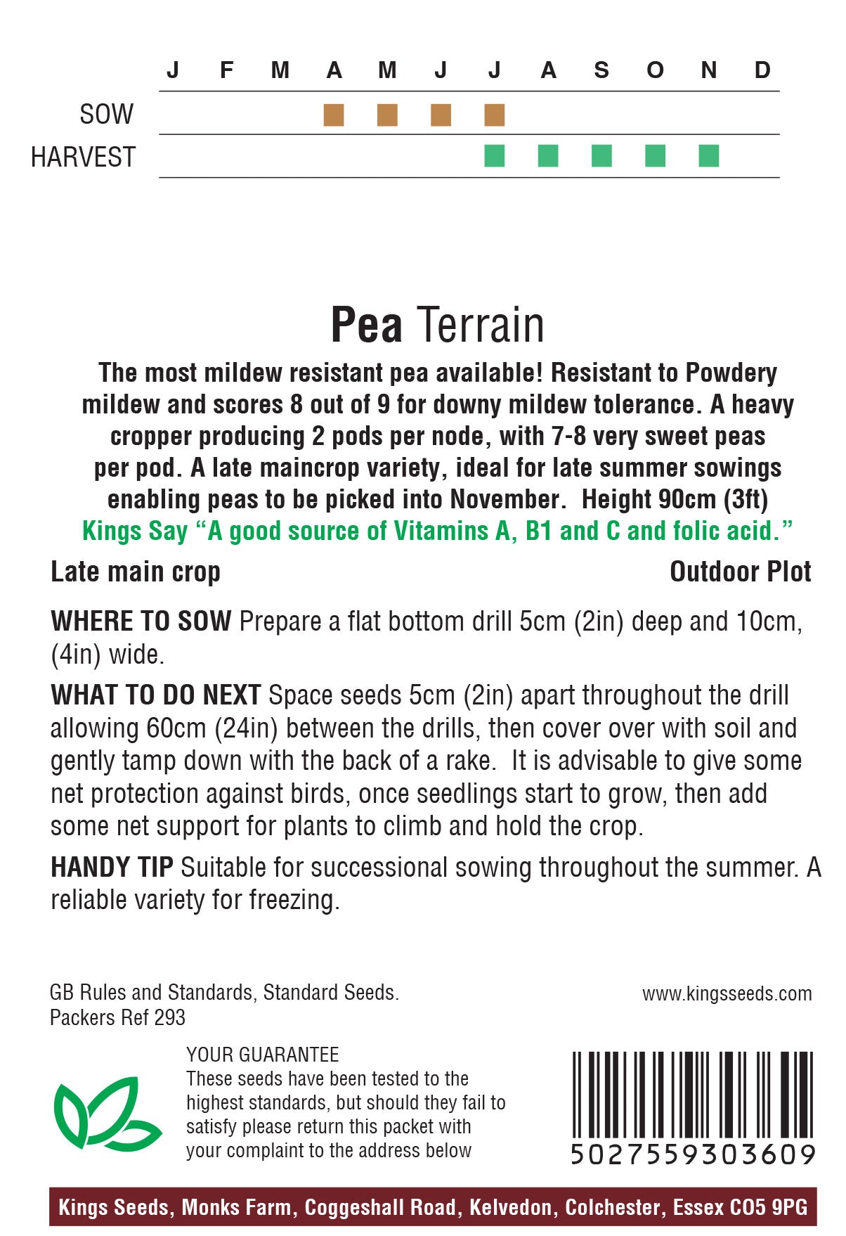 Pea Terrain - Mill Race Garden Centre