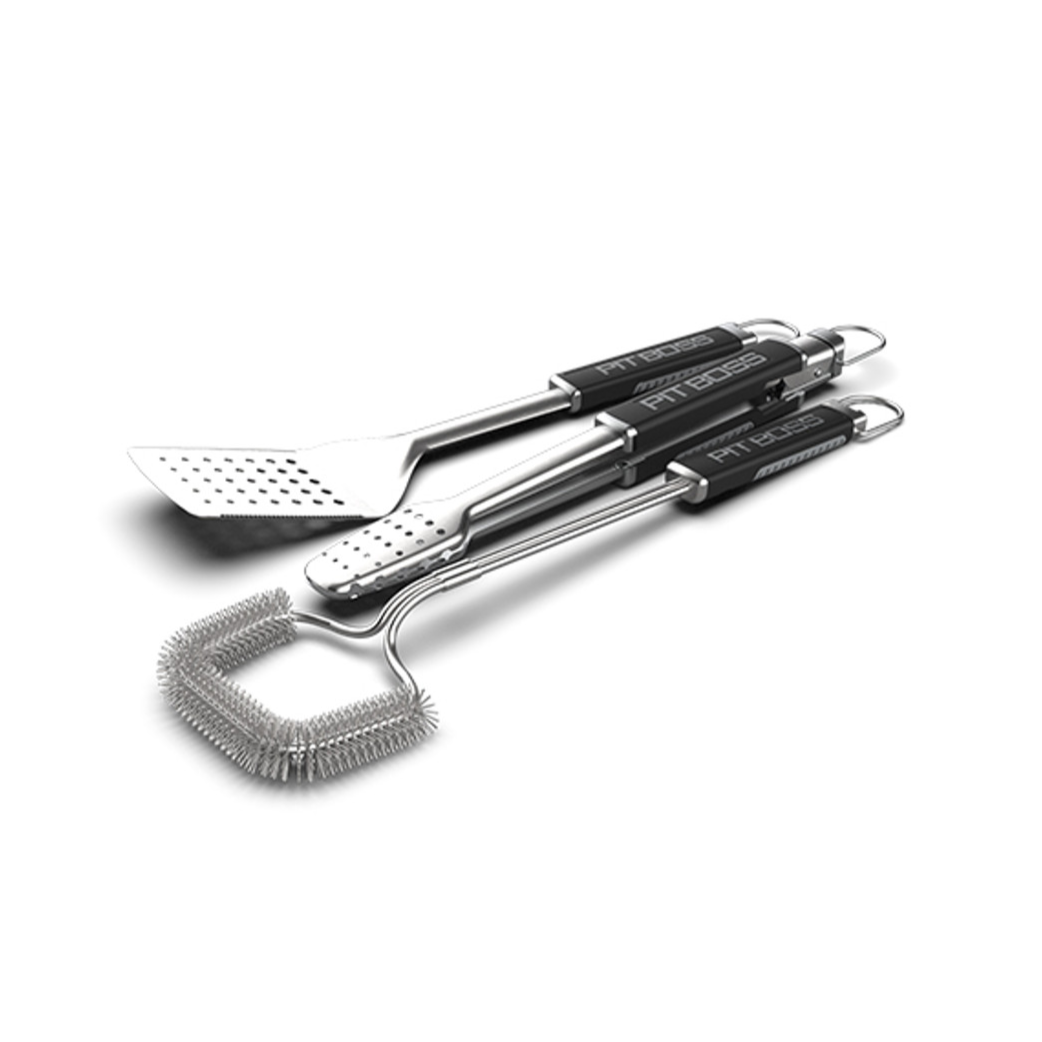 Pit Boss 3 Piece BBQ Set - Mill Race Garden Centre