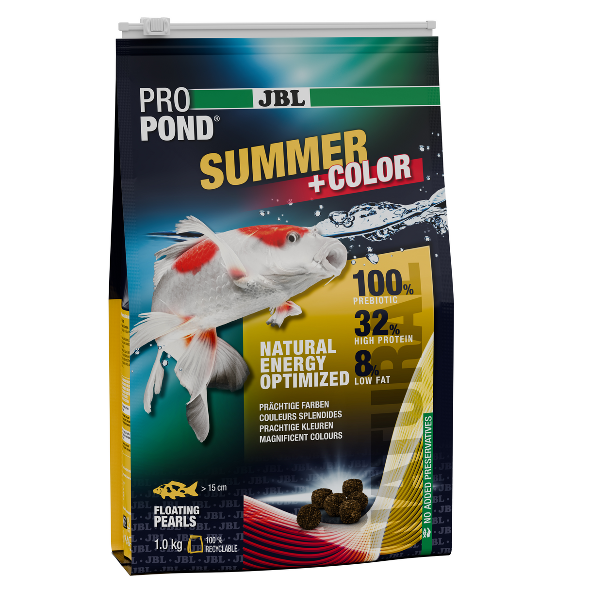 JBL Propond Summer+Color 1kg - Mill Race Garden Centre