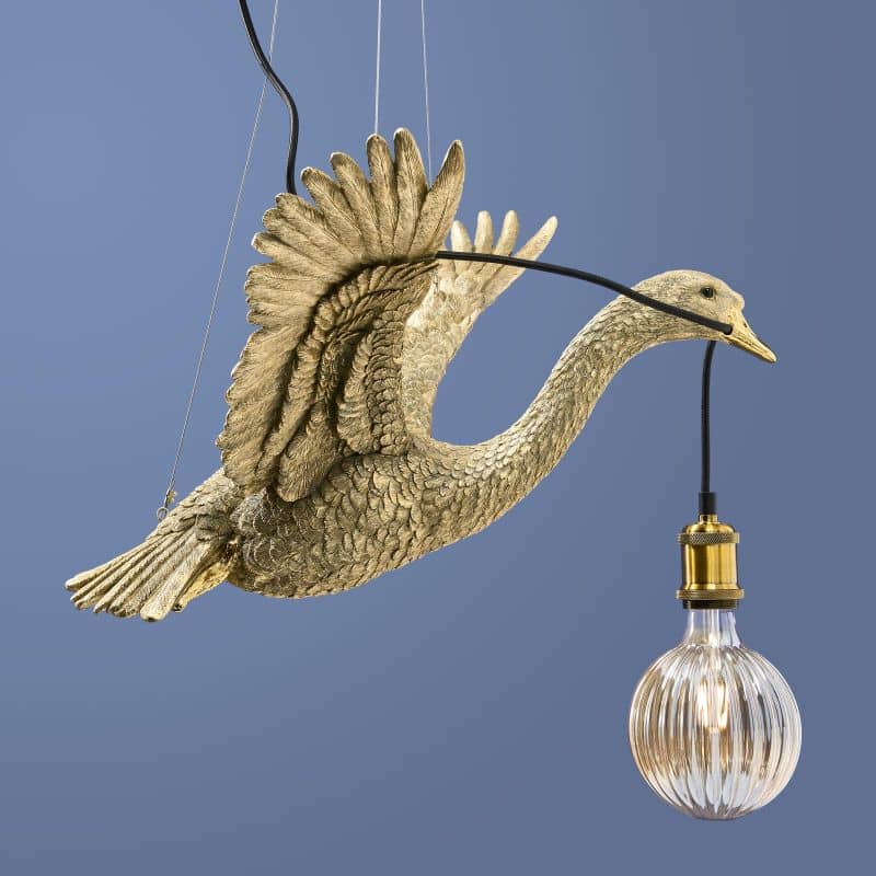 WERNS® Flying Ducky Gold Ceiling Lamp