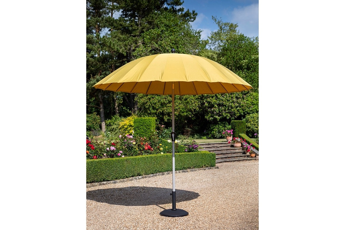 Hartman Shanghai 2.7m Parasol Ochre - Mill Race Garden Centre