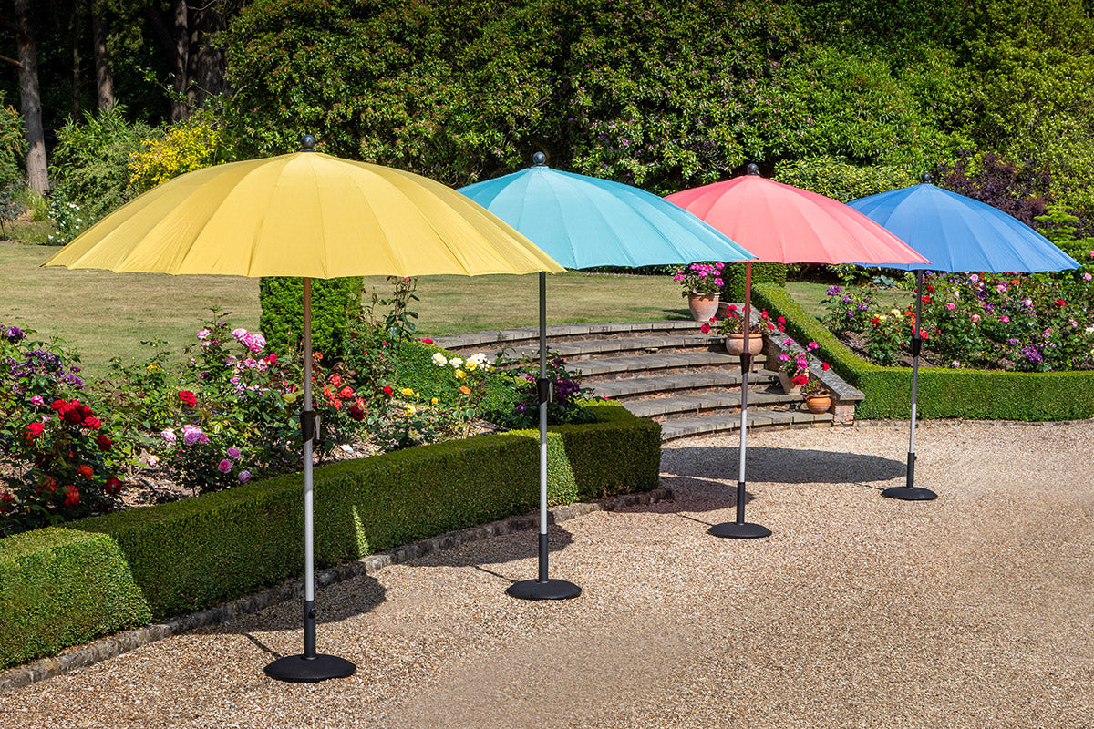 Hartman Shanghai 2.7m Parasol Navy - Mill Race Garden Centre