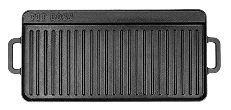 Pit Boss Cast Iron Griddle- 25.4 x 50.8 cm - Mill Race Garden Centre