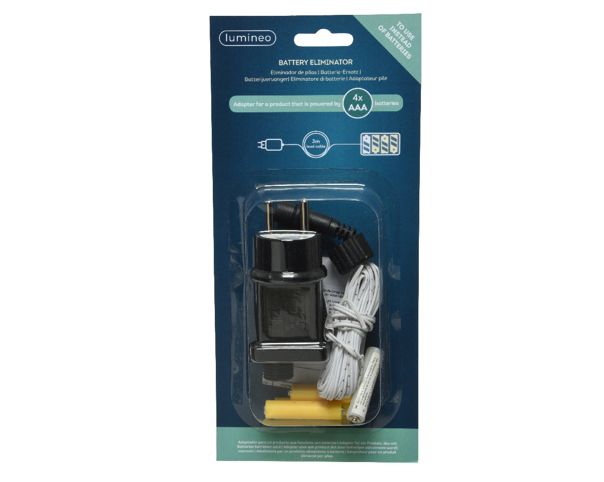 6V Battery Eliminator (4 x AAA) by Kaemingk - Mill Race Garden Centre