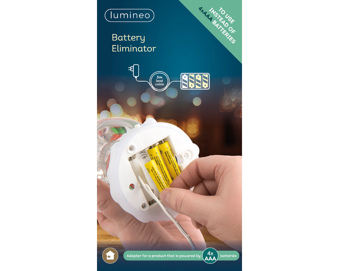 6V Battery Eliminator (4 x AAA) by Kaemingk - Mill Race Garden Centre