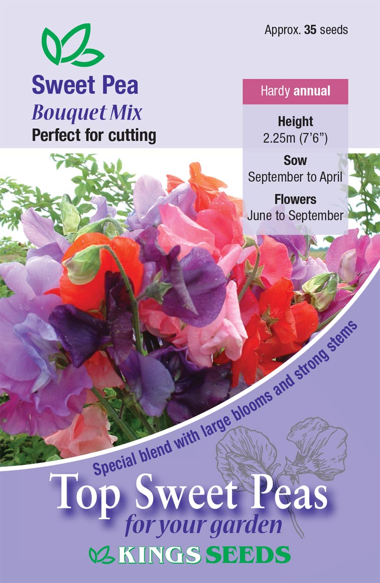 SWEET PEA BOUQUET MIX - Mill Race Garden Centre