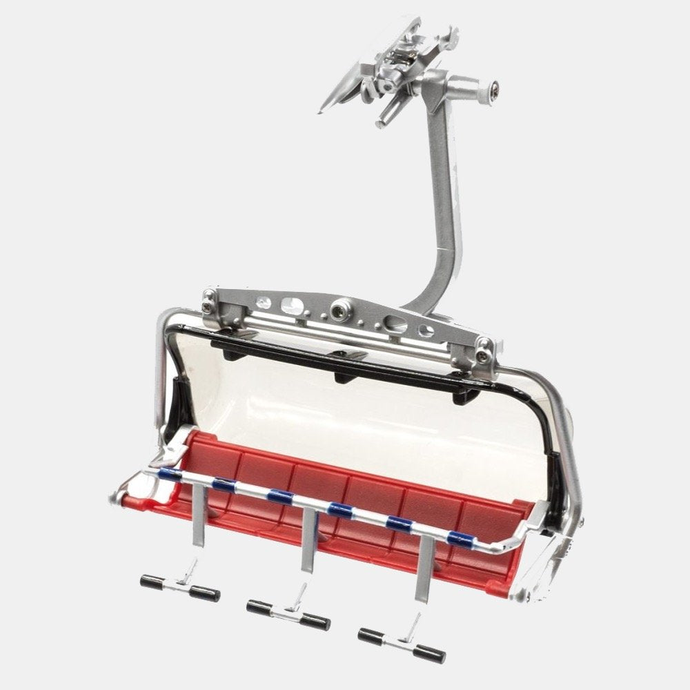 Chair Lift 6-Seater Red/Grey by Jagerndorfer – 1:32 Scale - Mill Race Garden Centre