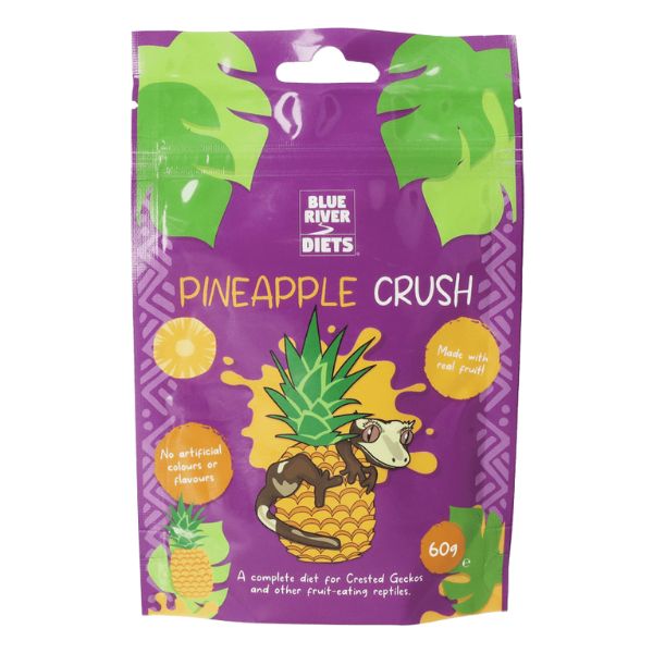 Blue River Pineapple Crush Gecko Diet 60g - Mill Race Garden Centre