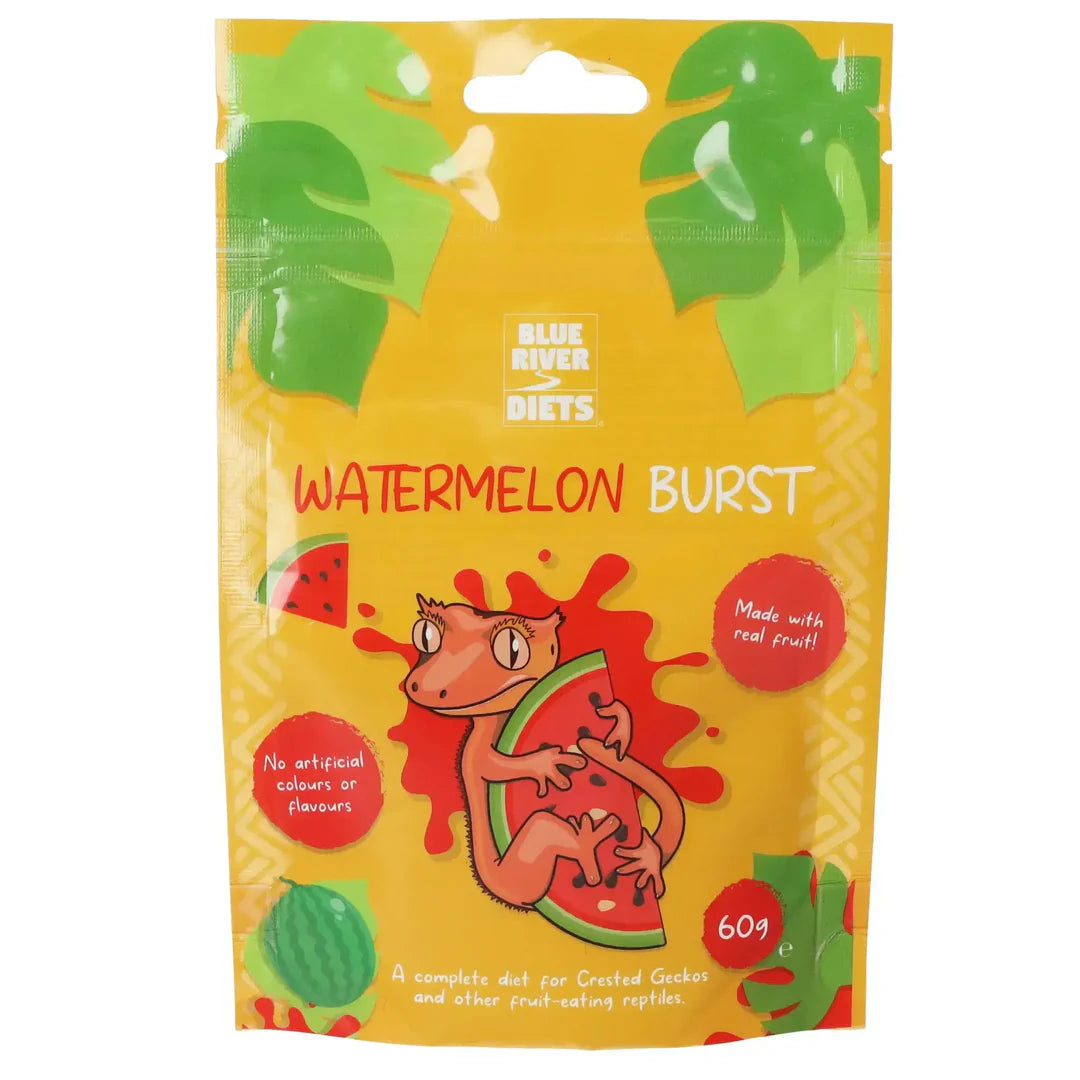 Blue River Watermelon Burst Gecko Diet 60g - Mill Race Garden Centre