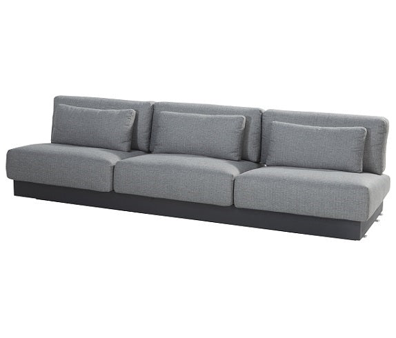 4 Seasons Outdoors Ibiza Corner Modular Sofa with Coffee Table and Side Table - Mill Race Garden Centre