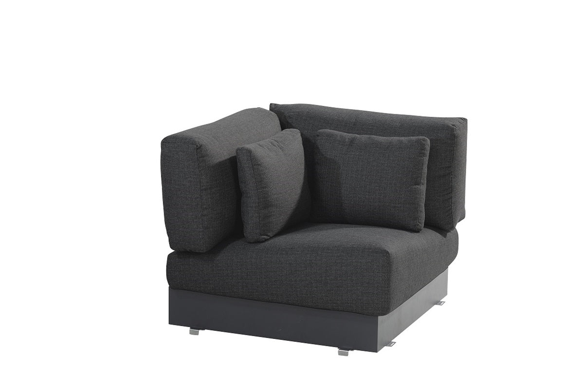 4 Seasons Outdoors Ibiza Corner Modular Sofa with Coffee Table and Side Table - Mill Race Garden Centre