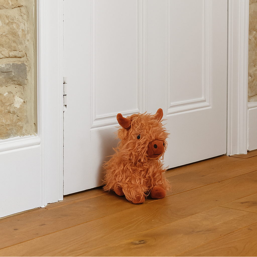 Door Stop - Highland Cow by Bartleby - Mill Race Garden Centre