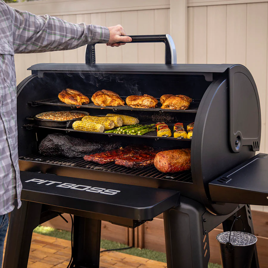 Pit Boss Competition Series 1600 Wood Pellet Grill FREE GIFT - Mill Race Garden Centre