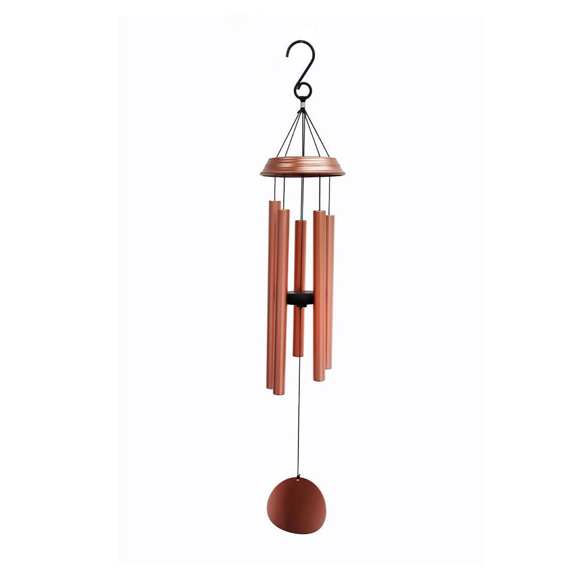 Concerto Rose Gold Musical Wind Chime 28'' - Mill Race Garden Centre