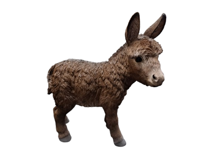 Donkey Real Life Small Resin Nativity Ornament Assorted by Vivid Arts - Mill Race Garden Centre