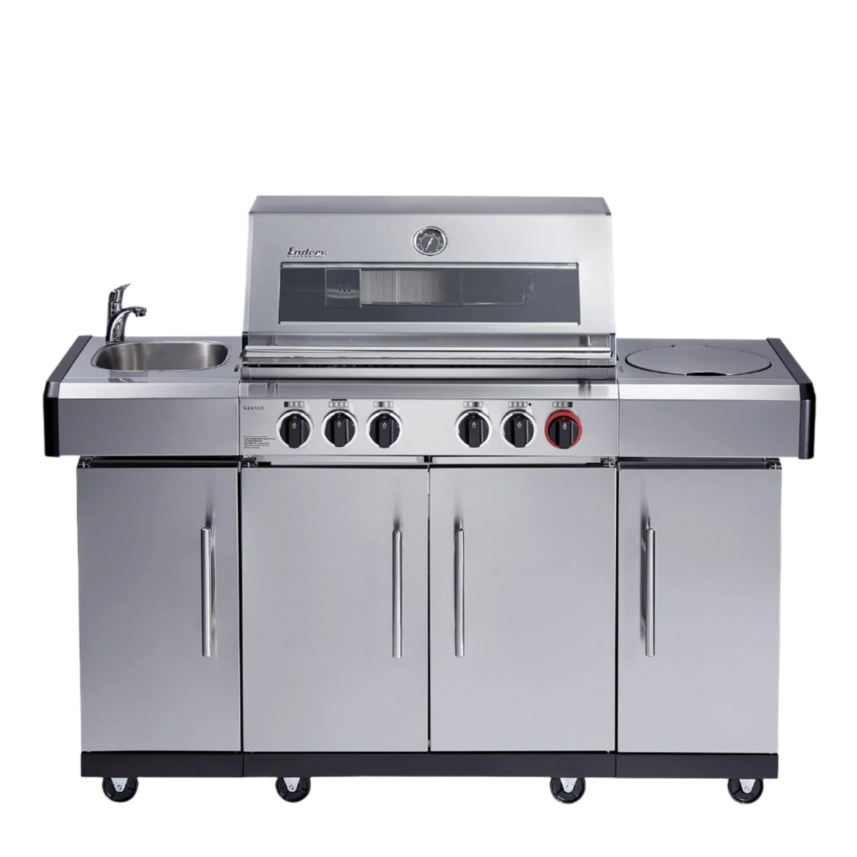 Enders Kansas II Pro 4 SIK Profi Turbo BBQ - Mill Race Garden Centre