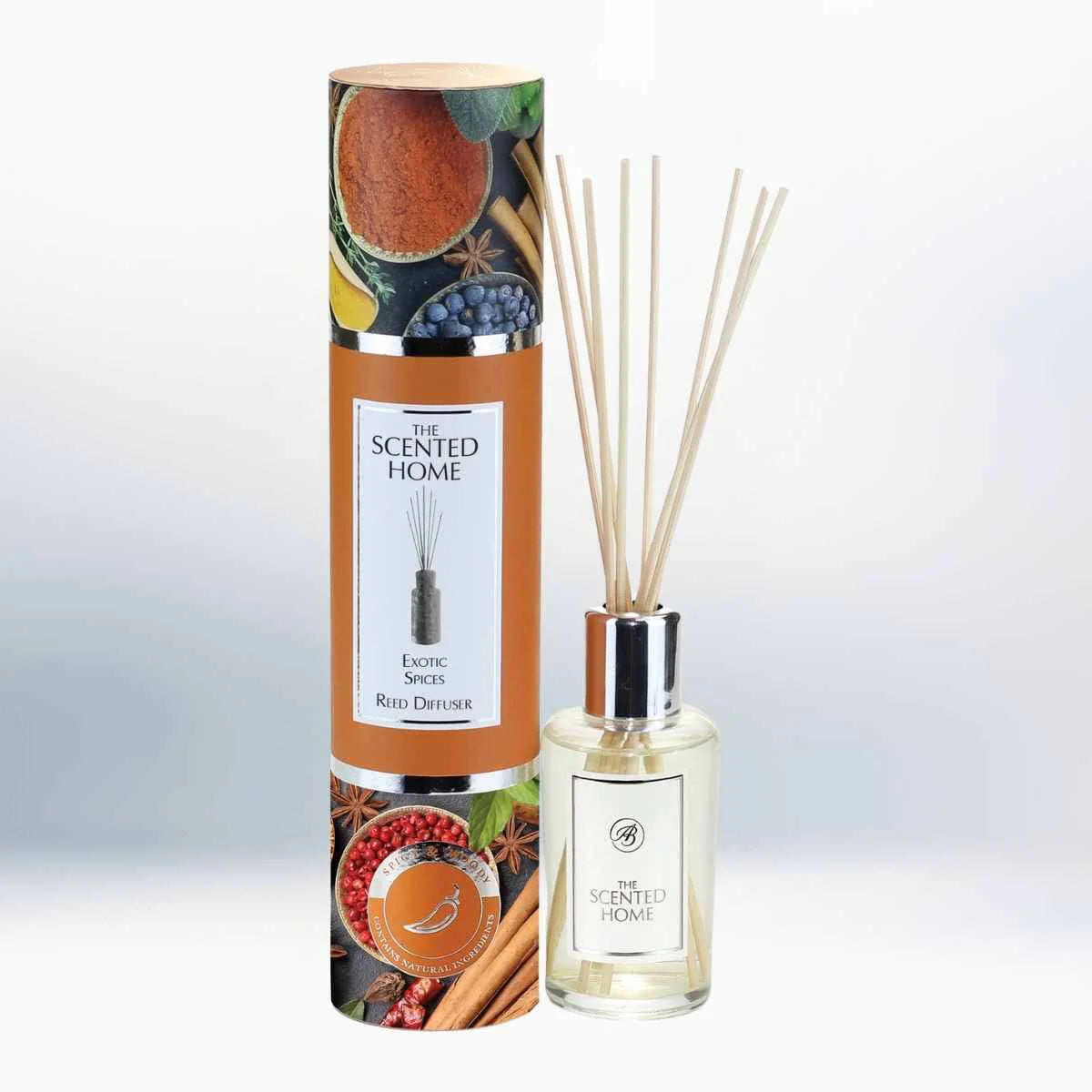 Scented Home Exotic Spices Reed Diffuser 150ml by Ashleigh & Burwood - Mill Race Garden Centre