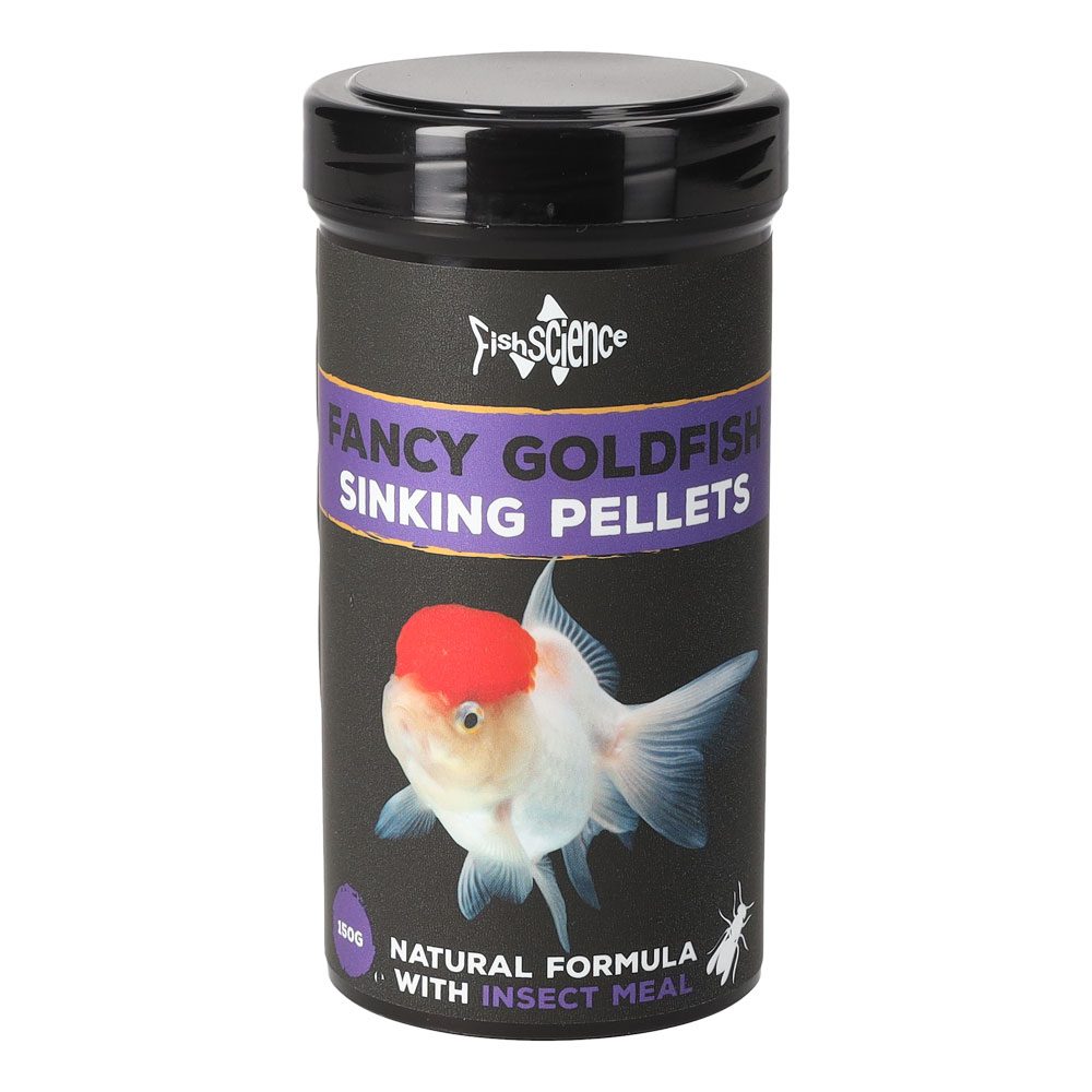 FishScience Fancy Goldfish Sinking Pellets 55g - Mill Race Garden Centre