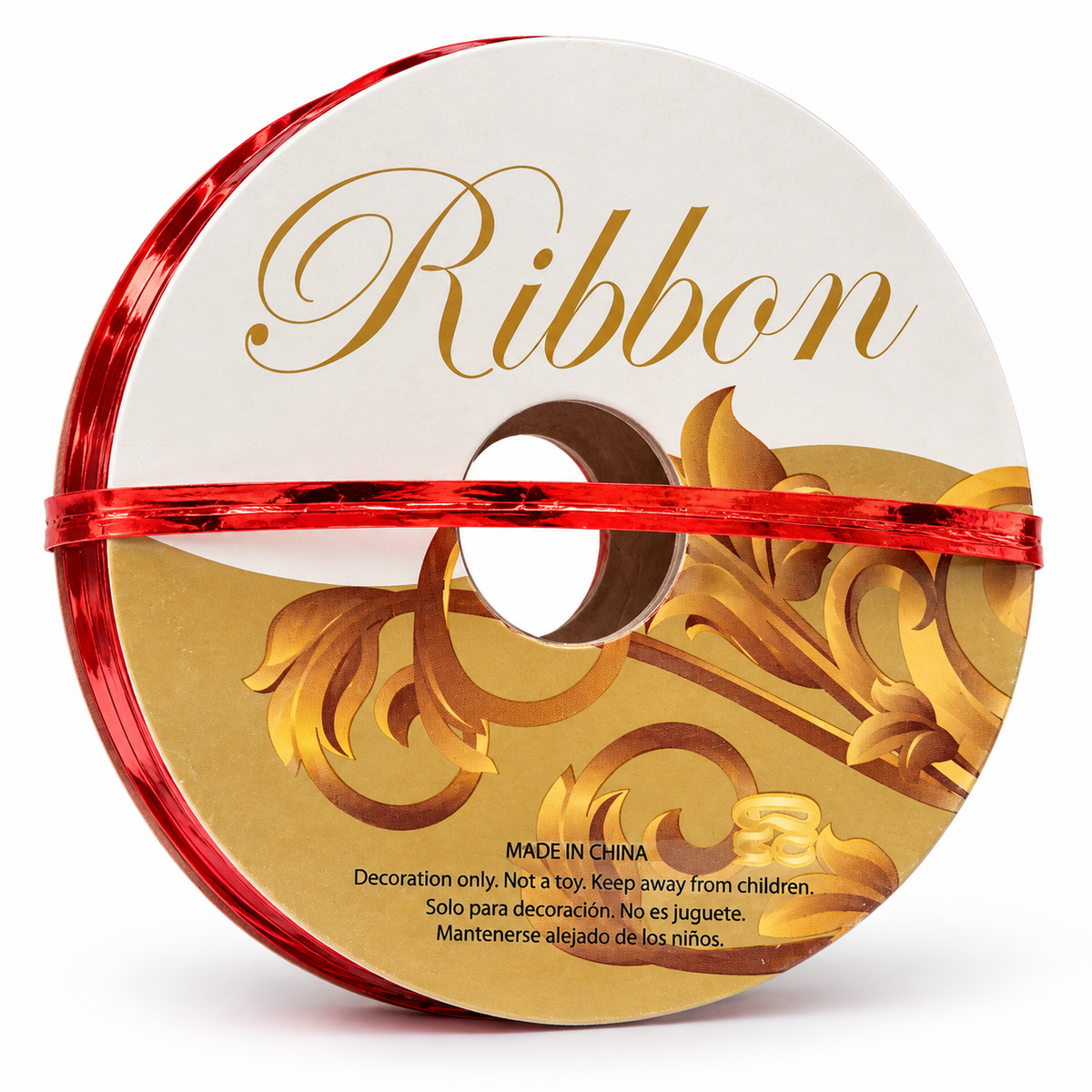 Flexible Red Wire On Reel Ribbon
