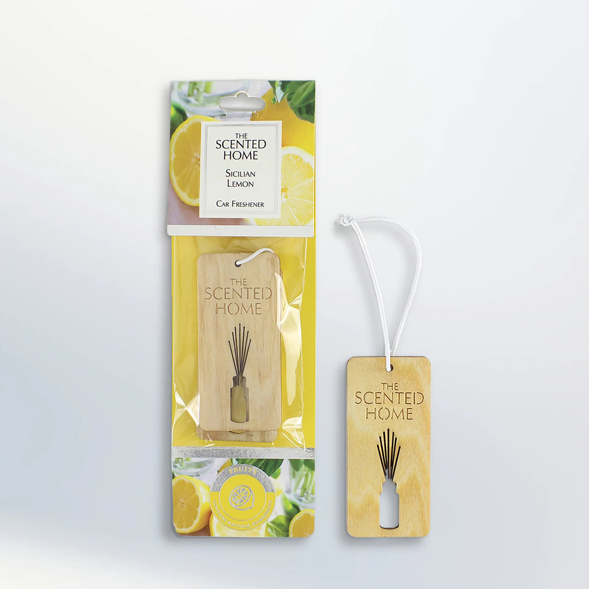 Fresh Lemon Car Freshener by Ashleigh & Burwood - Mill Race Garden Centre