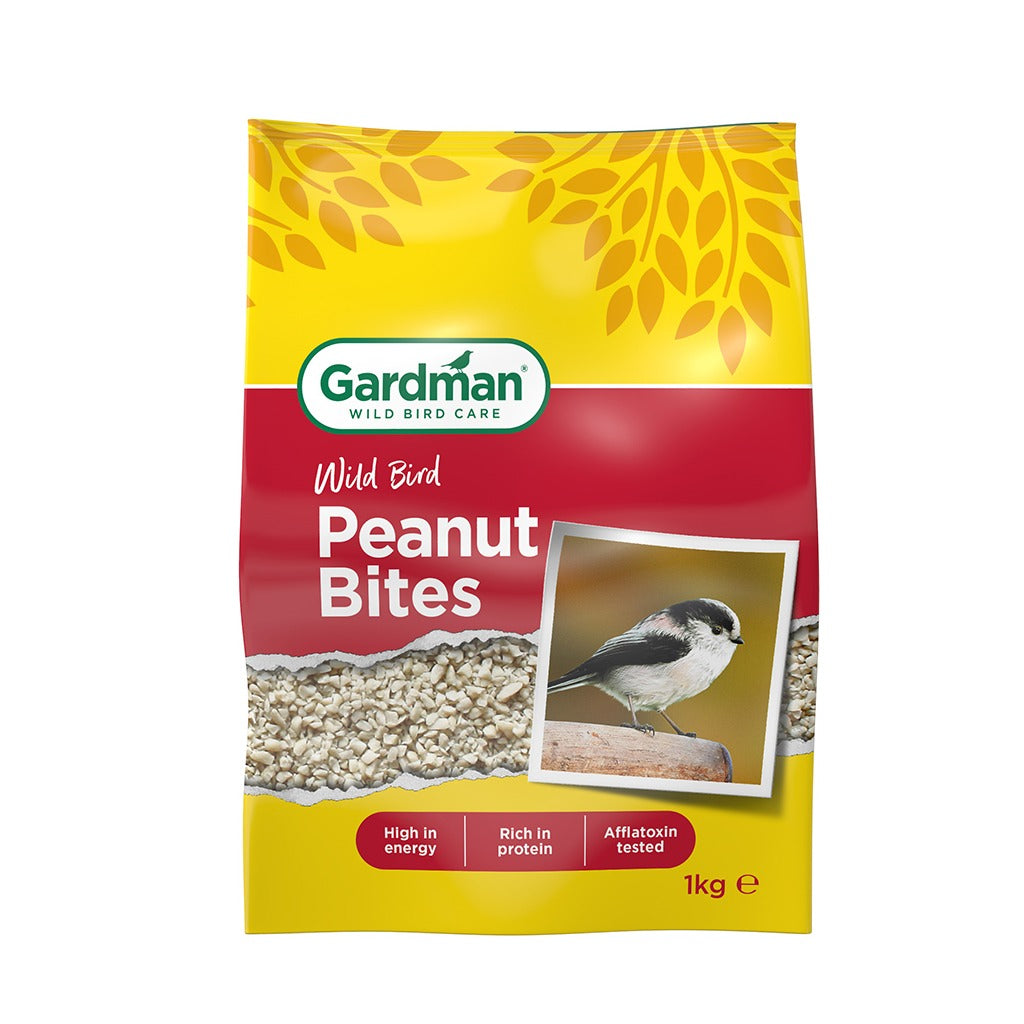 Gardman Peanut Bites 1kg - Mill Race Garden Centre