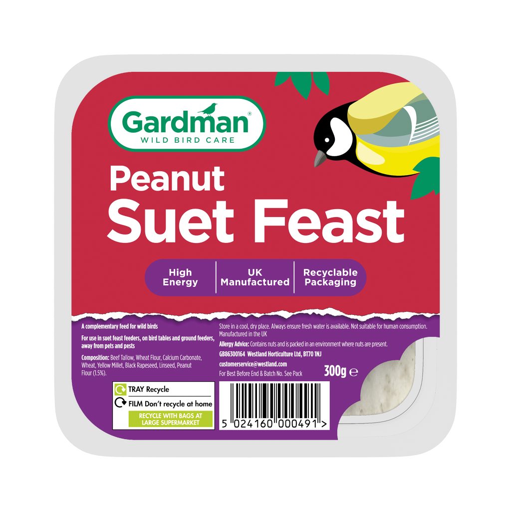 Gardman Peanut Suet Feast - Mill Race Garden Centre