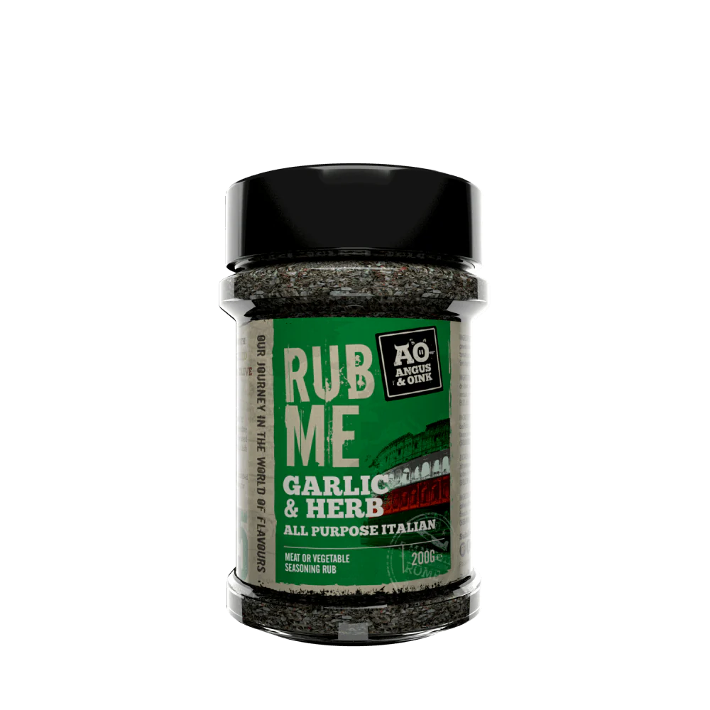 Angus & Oink Garlic & Herb Seasoning 200g - Mill Race Garden Centre