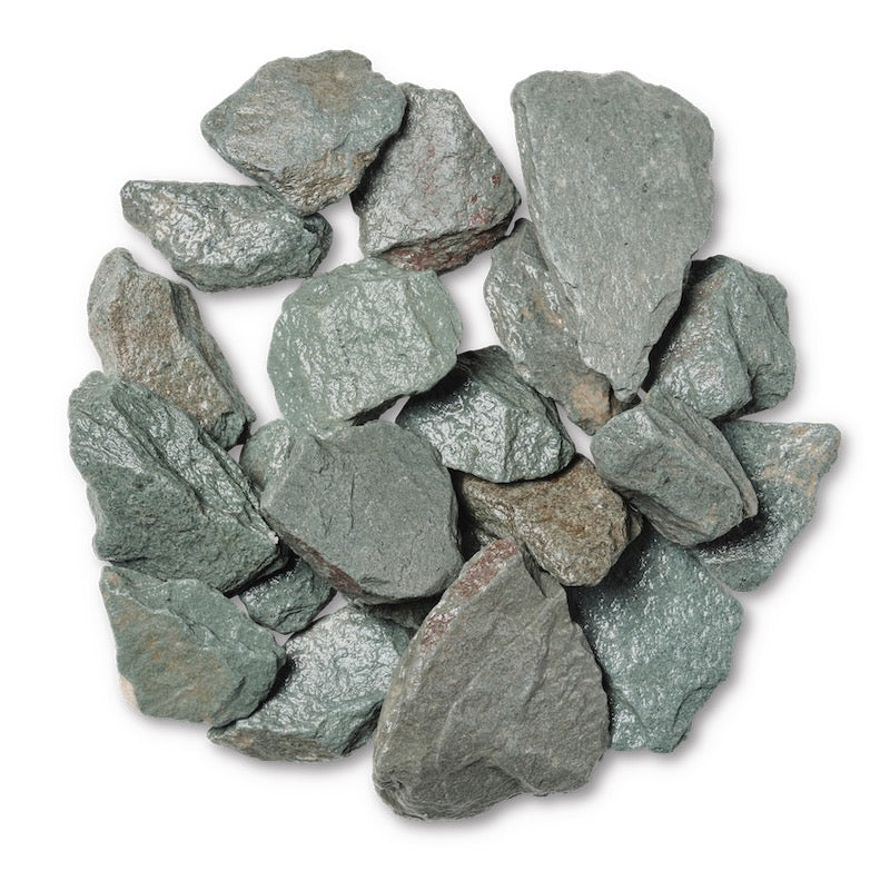 Green Slate 40mm Natural Slate Chippings by Altico - Mill Race Garden Centre