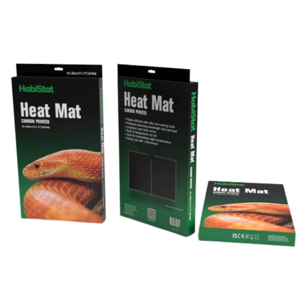HabiStat Carbon Printed Heat Mat 20W 43x28cm (17 x 11") - Mill Race Garden Centre