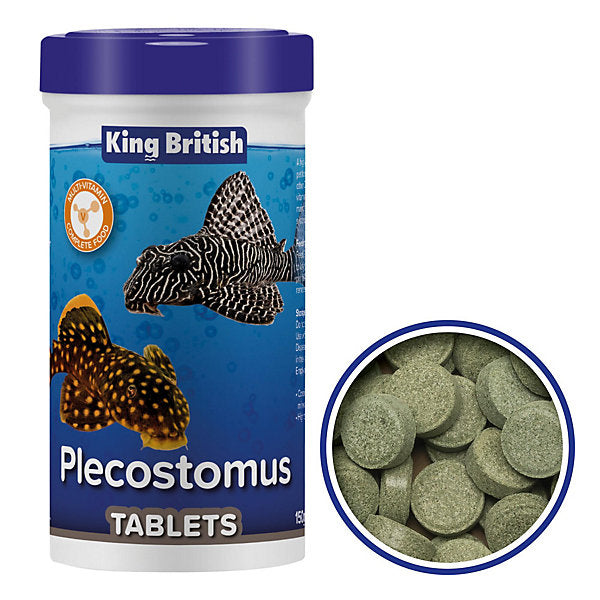 King British Plecostomus Tablets 150g - Mill Race Garden Centre