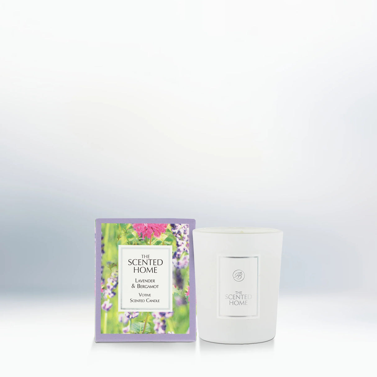 Scented Home Lavender & Bergamot Candle 70g by Ashleigh & Burwood - Mill Race Garden Centre