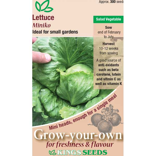 Lettuce Miniko - Mill Race Garden Centre