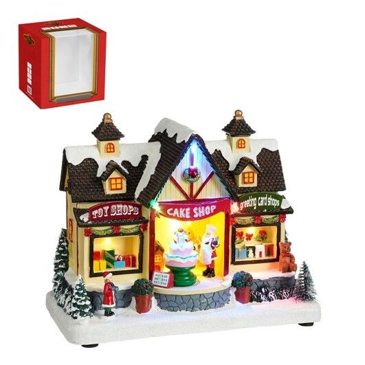 LuVille Cake Shop – Illuminated Village Building