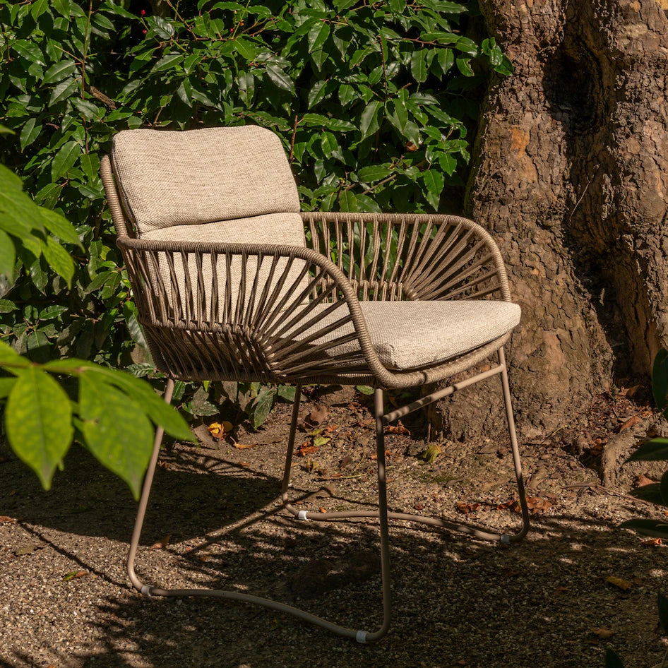 4 Seasons Outdoor Murcia 6 Seat Dining Set with 160cm Prado teak table - Mill Race Garden Centre