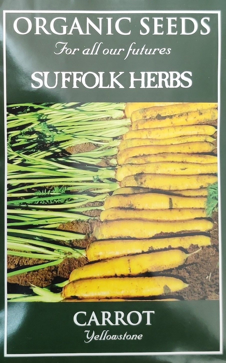 Organic Carrot Yellowstone F1 - Mill Race Garden Centre