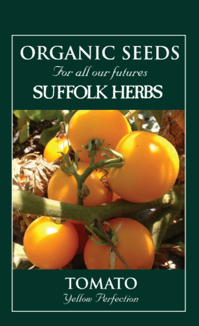 Organic Tomato Yellow Perfection - Mill Race Garden Centre