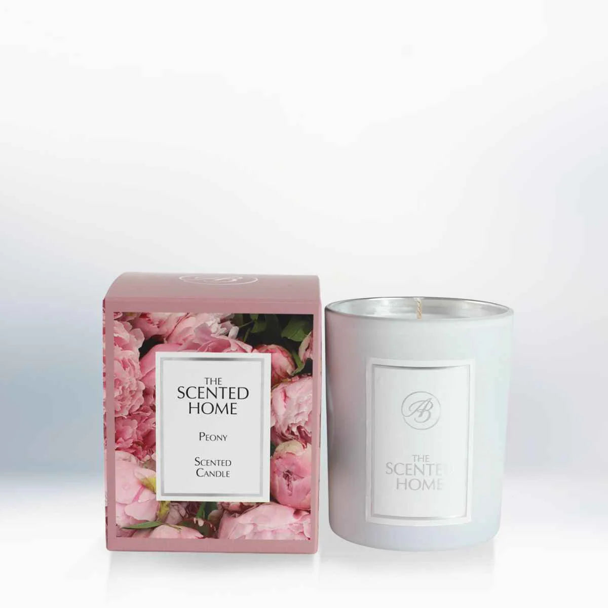 Scented Home Peony Jar Candle 170g by Ashleigh & Burwood - Mill Race Garden Centre