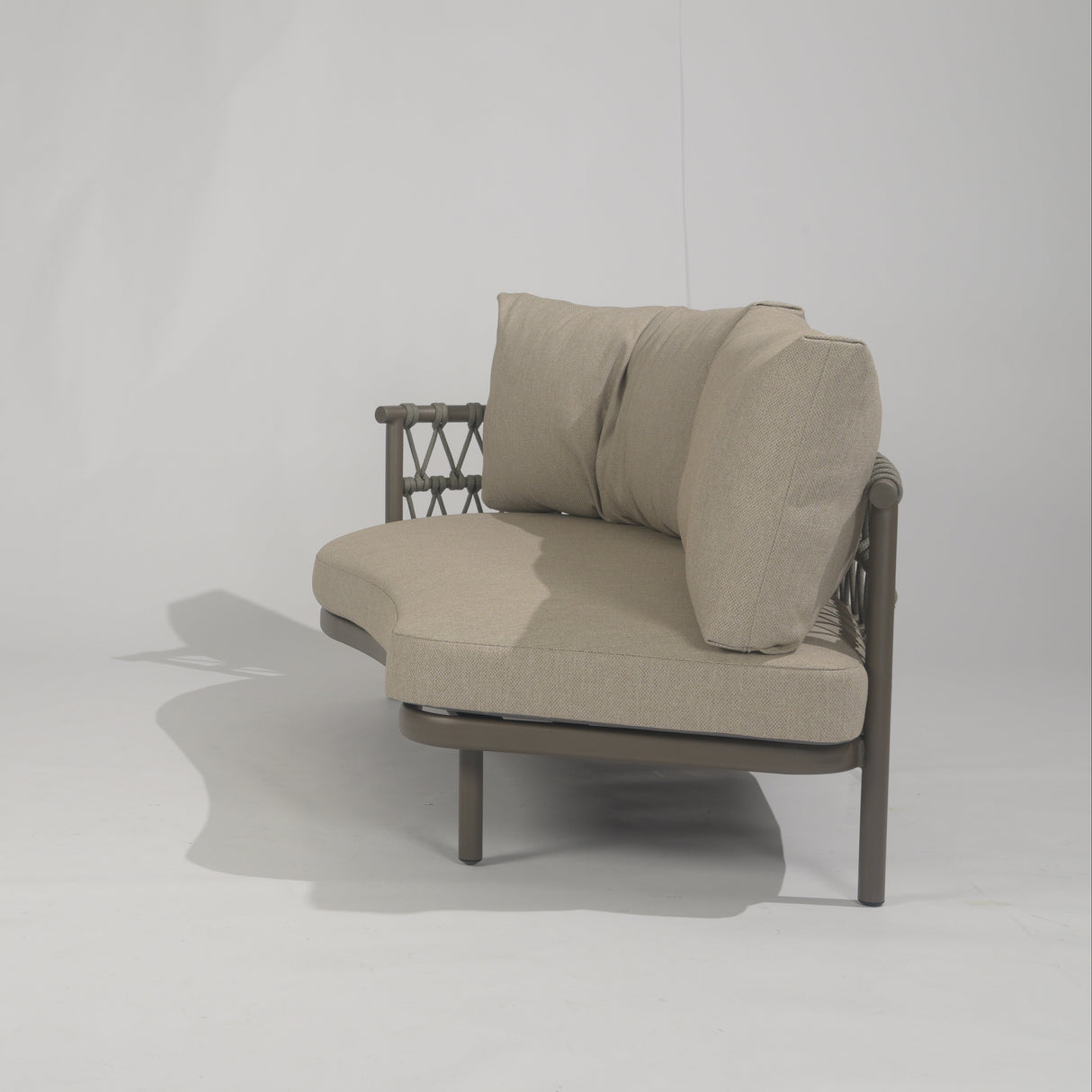 4 Seasons Outdoor Piacenza Terre Corner Sofa Set