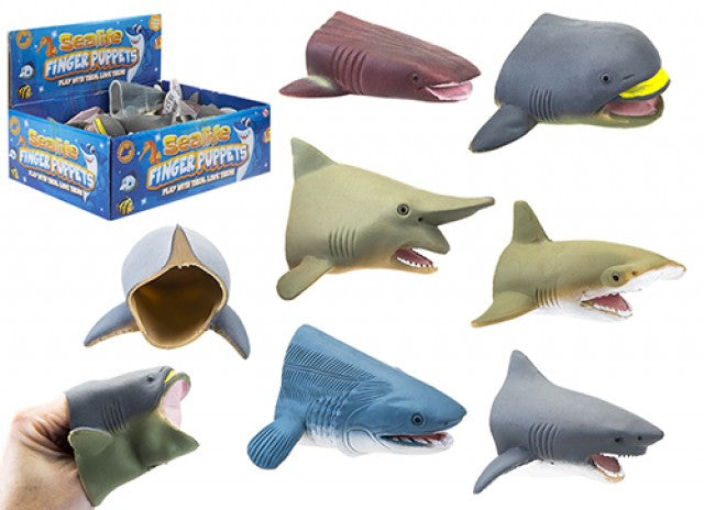 Sealife Finger Puppet Assorted - Mill Race Garden Centre