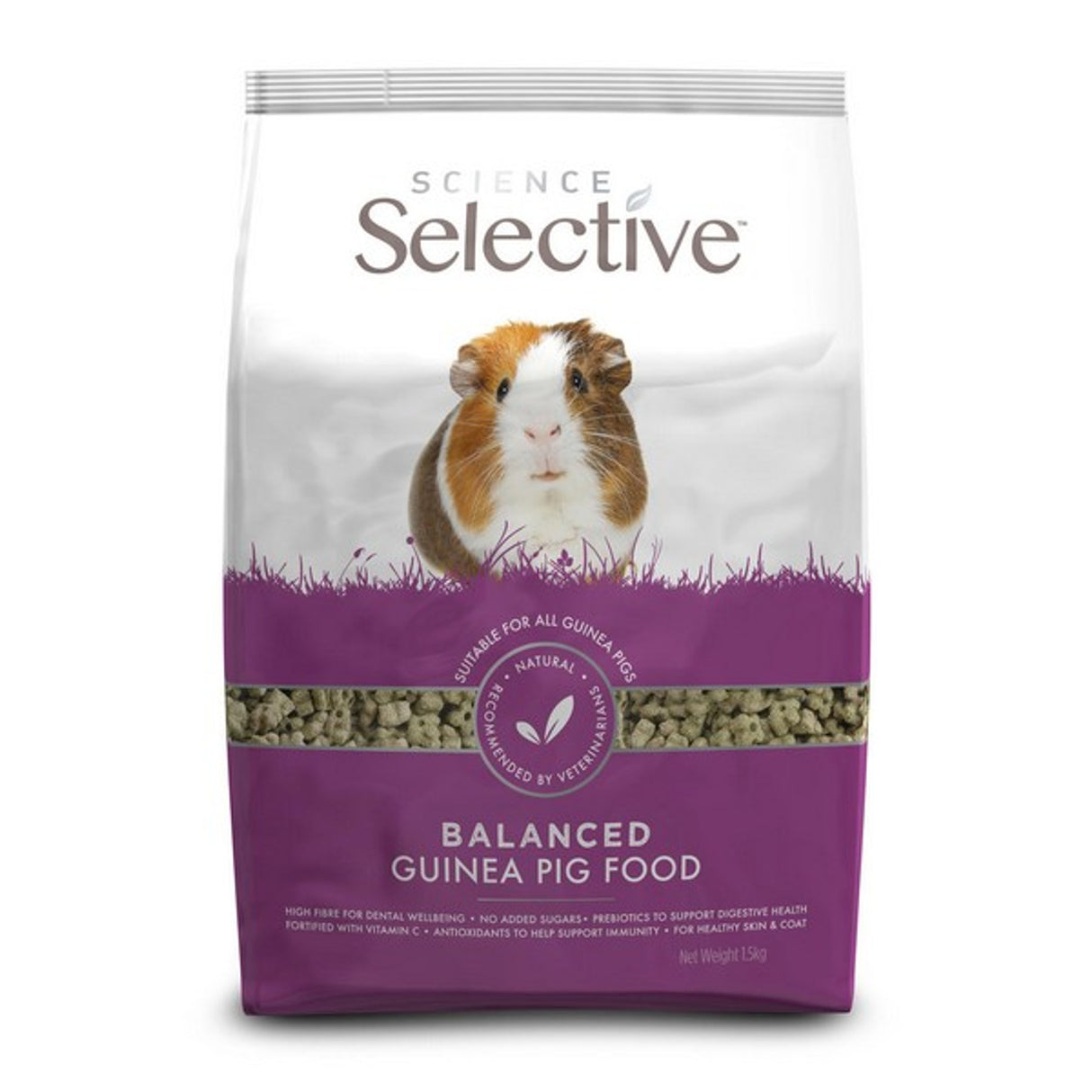 Supreme Guinea Pig Science Selective 1.5kg - Mill Race Garden Centre