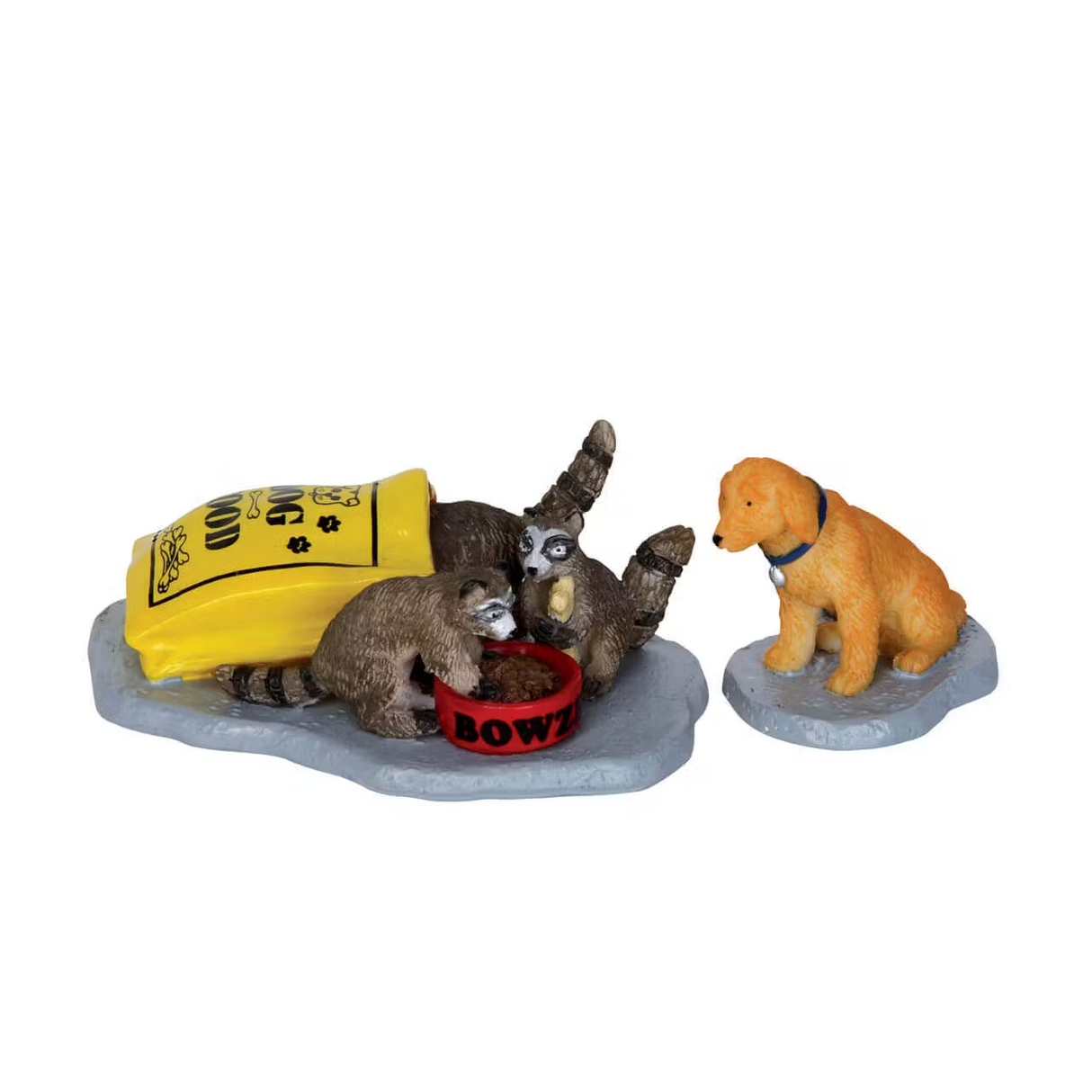 Thievery Set Of 2 Lemax Christmas Village Accessory - Mill Race Garden Centre